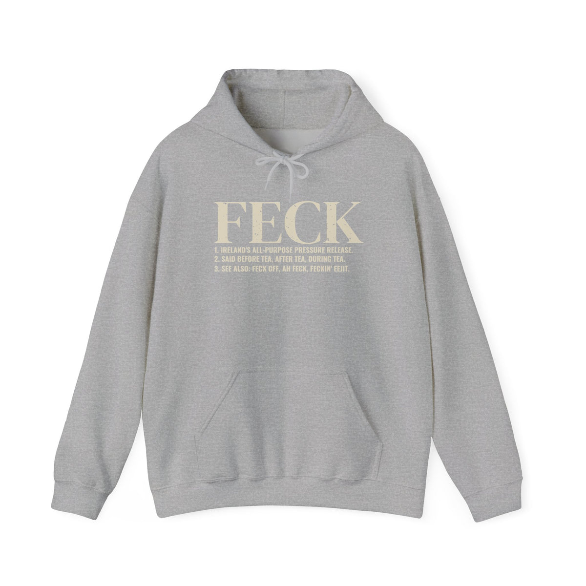 Feck Definition Funny Irish Slang Hoodie