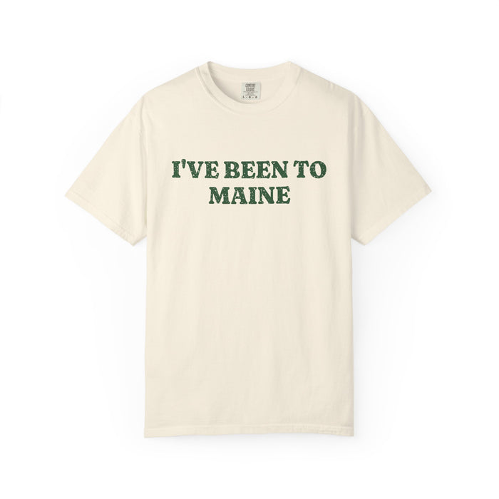 I've Been to Maine Vintage Travel Souvenir T-Shirt