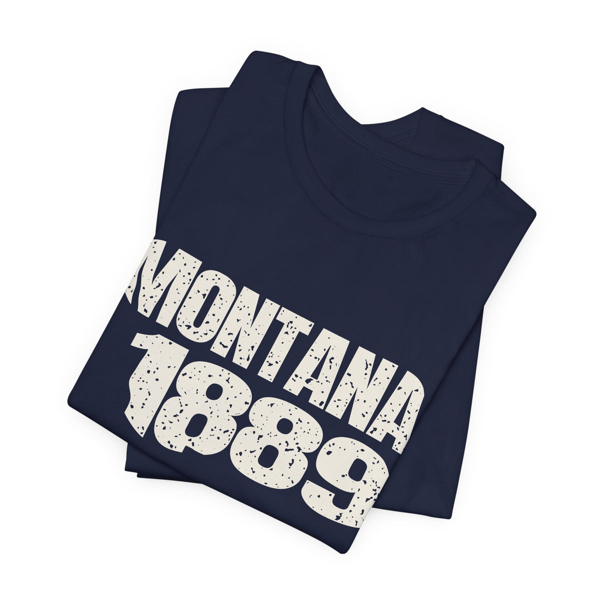 Montana Vintage Letters Map T-Shirt