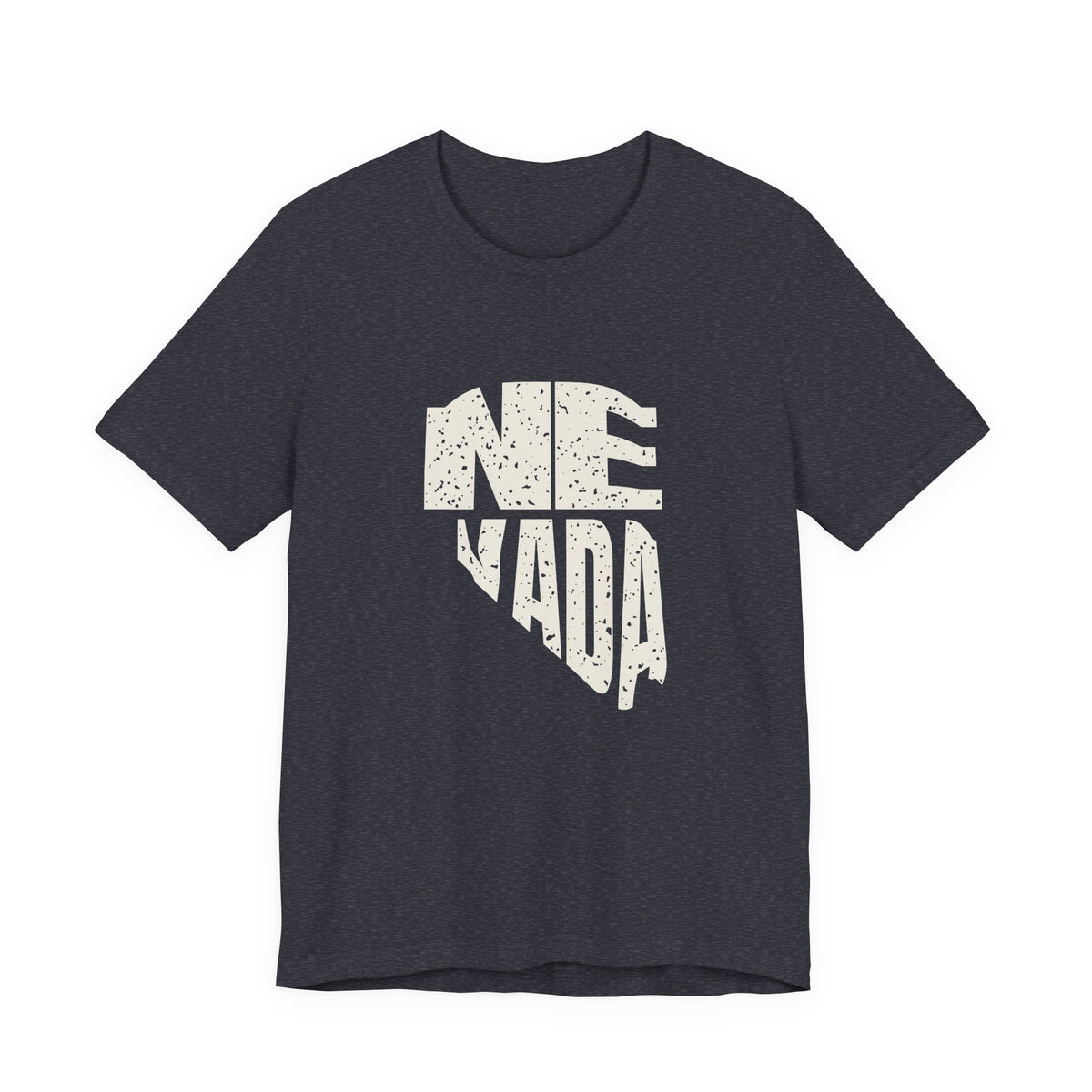 Nevada Vintage Letters Map T-Shirt