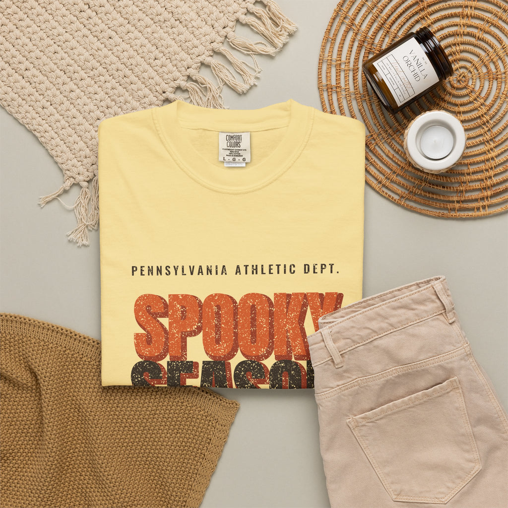 Pennsylvania Spooky Season Athletic Dept. T-Shirt
