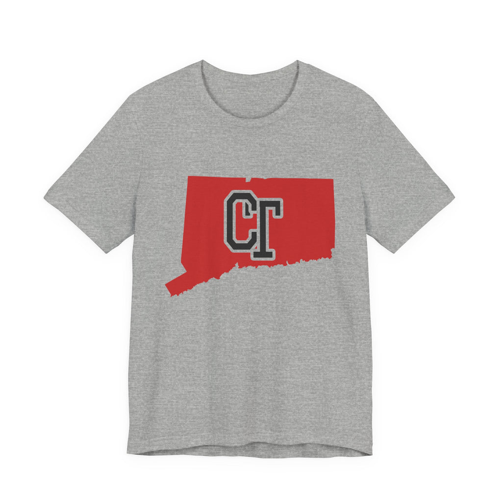 Connecticut Varsity Monogram Map T-Shirt