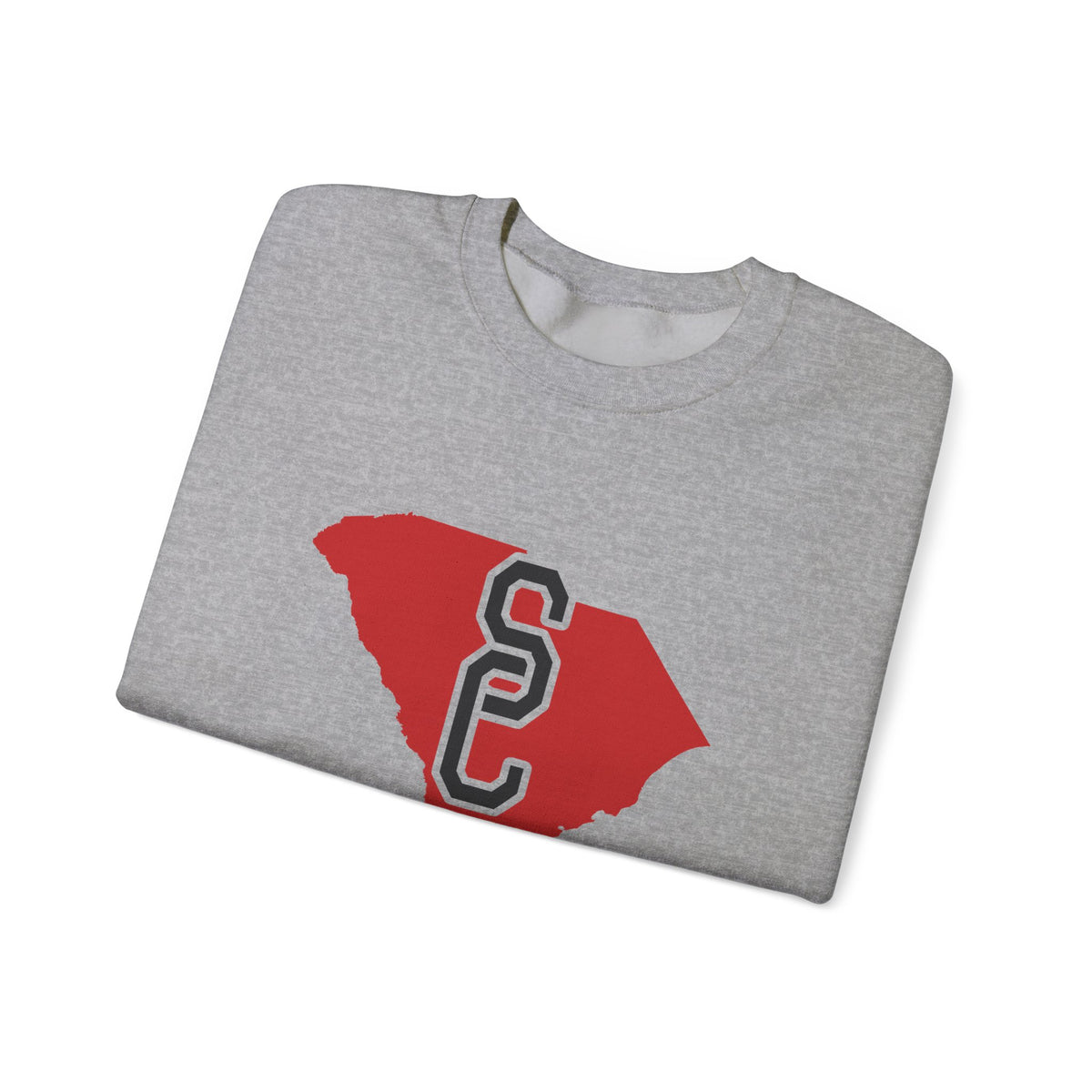 South Carolina Varsity Monogram Map Crewneck Sweatshirt