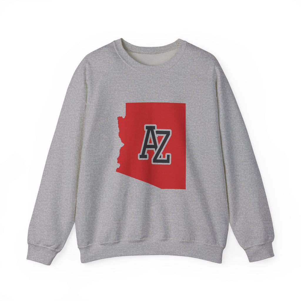 Arizona Varsity Monogram Map Crewneck Sweatshirt
