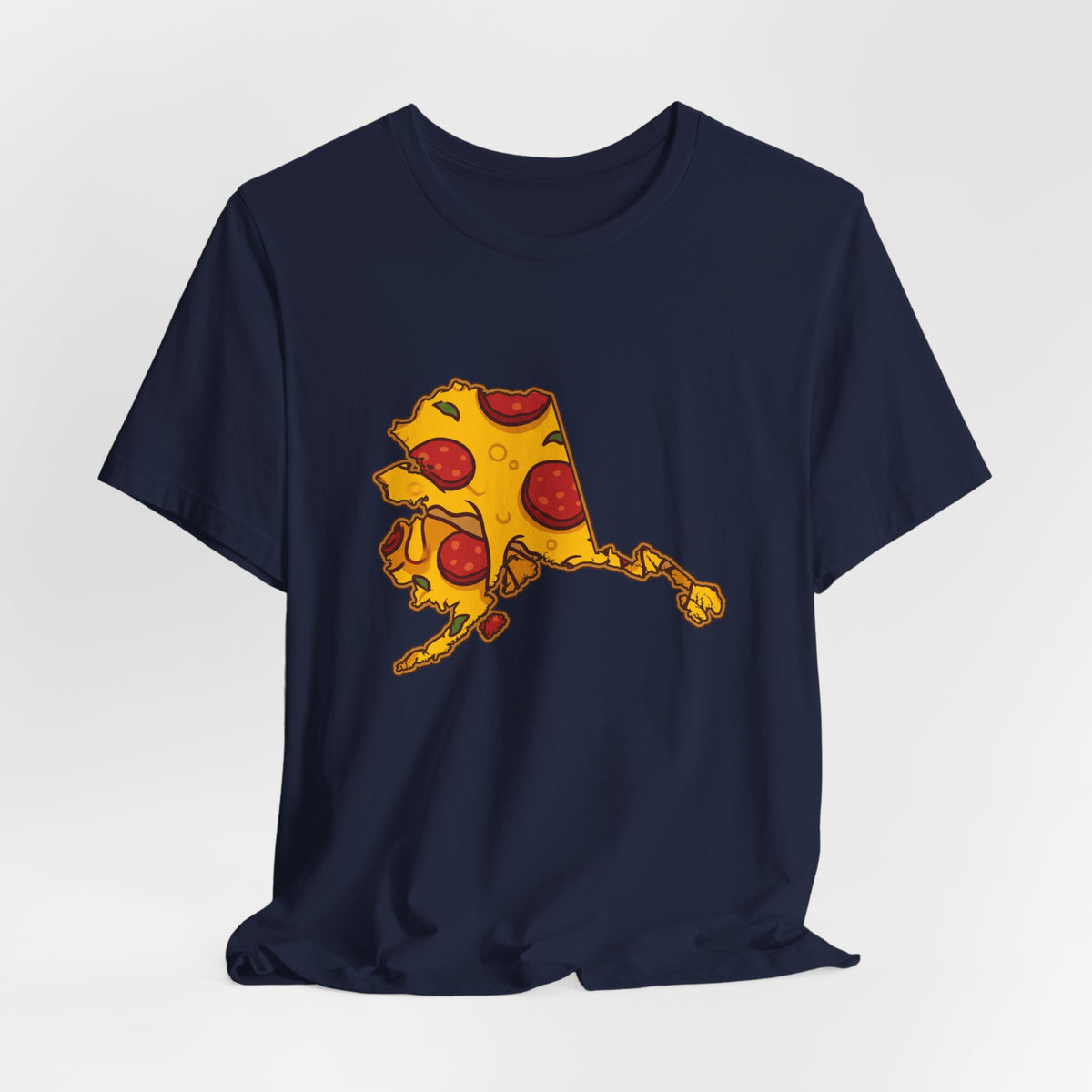 Alaska Pizza Map T-Shirt