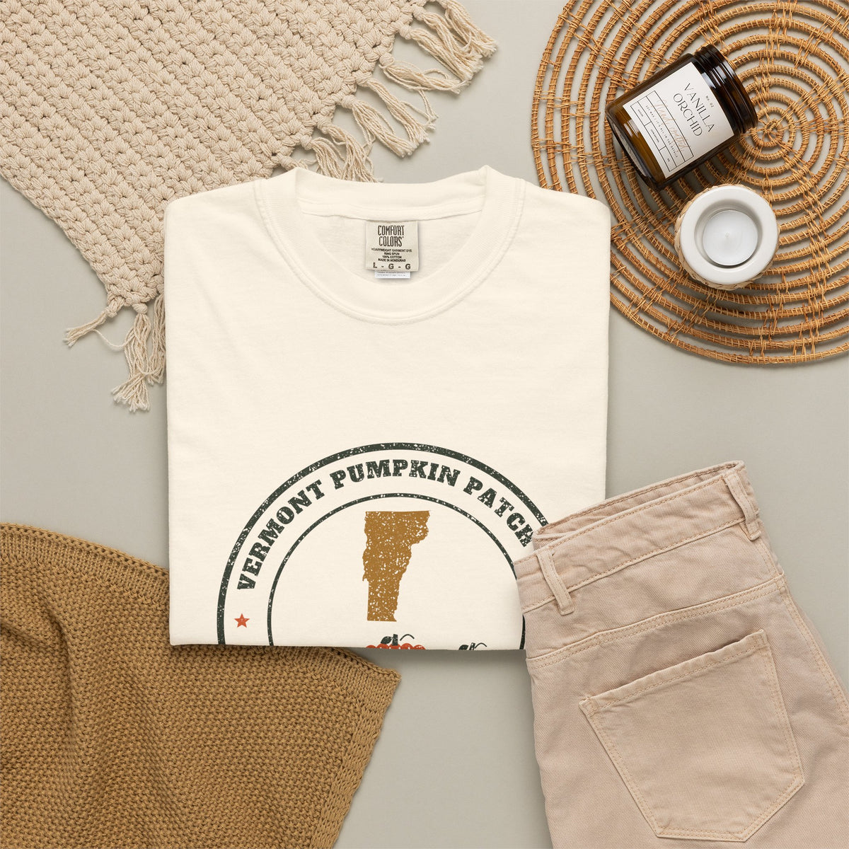 Vermont Pumpkin Patch Co. Badge T-Shirt