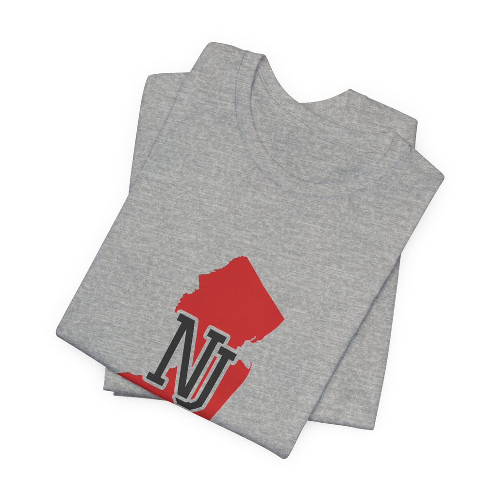 New Jersey Varsity Monogram Map T-Shirt