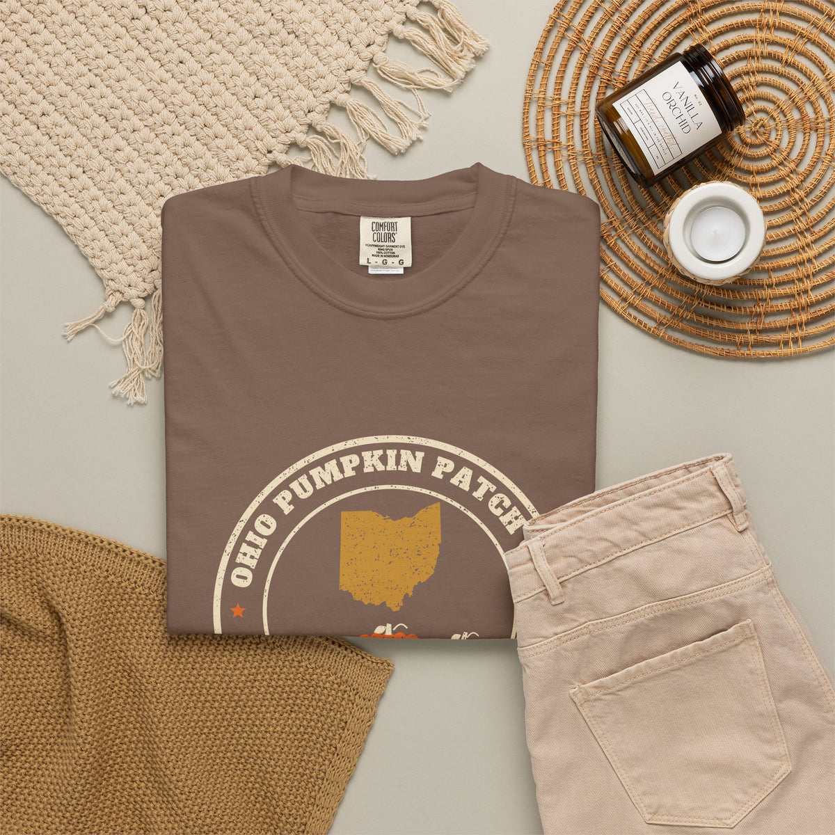 Ohio Pumpkin Patch Co. Badge T-Shirt