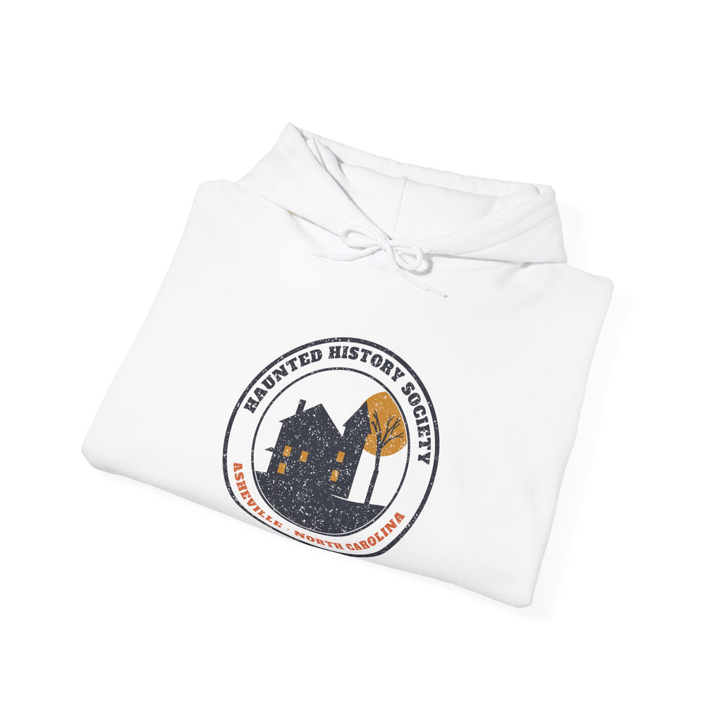 Asheville North Carolina Haunted History Society Seal Hoodie