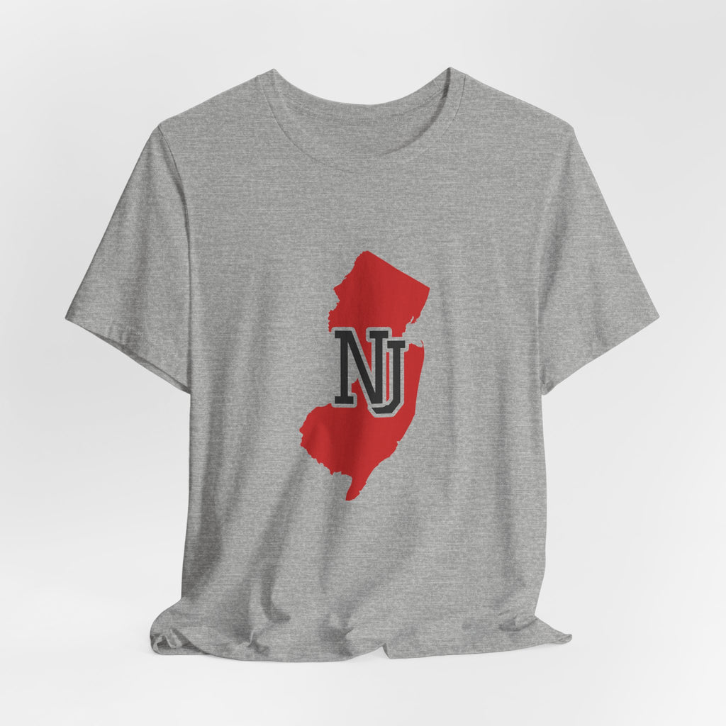 New Jersey Varsity Monogram Map T-Shirt