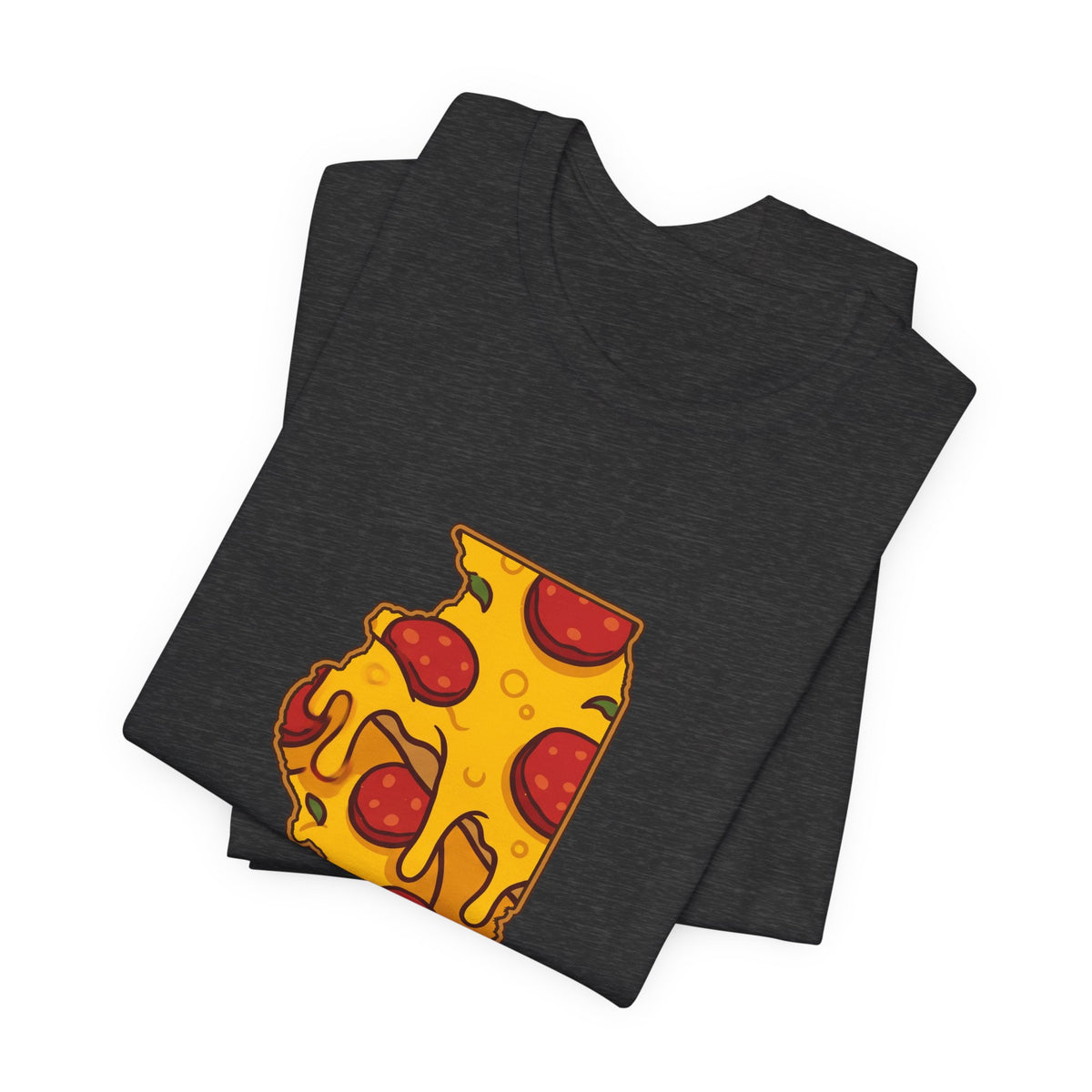 Illinois Pizza Map T-Shirt