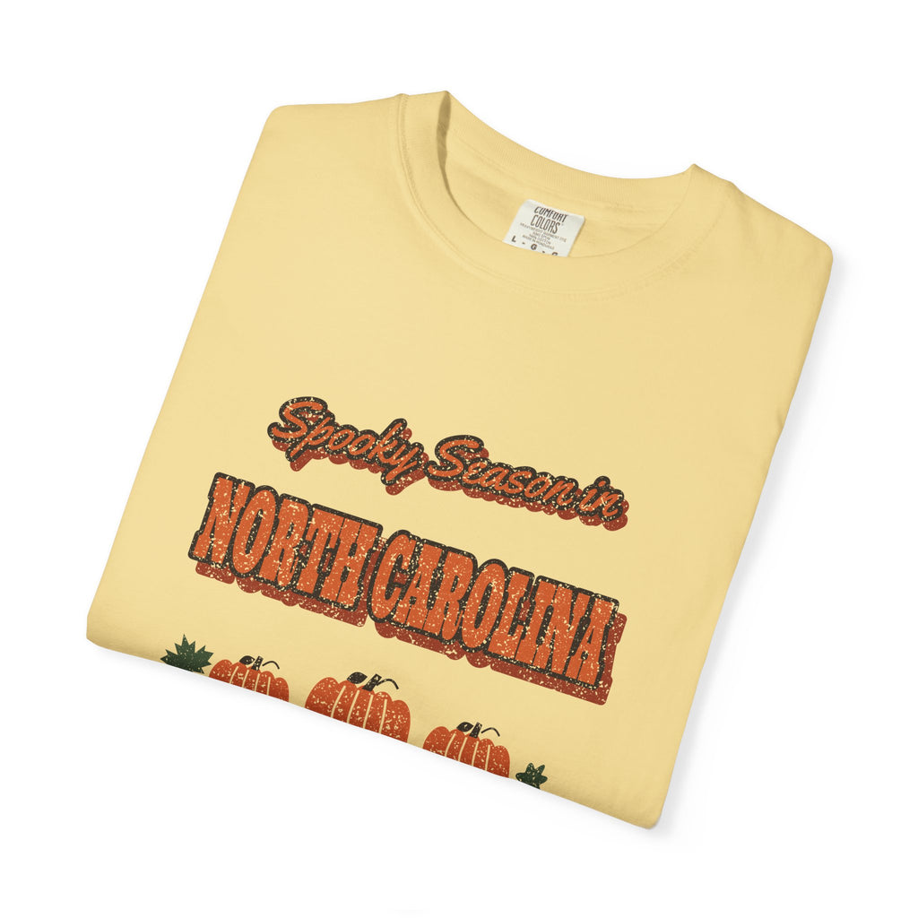 Spooky Season in North Carolina Vintage Postcard T-Shirt