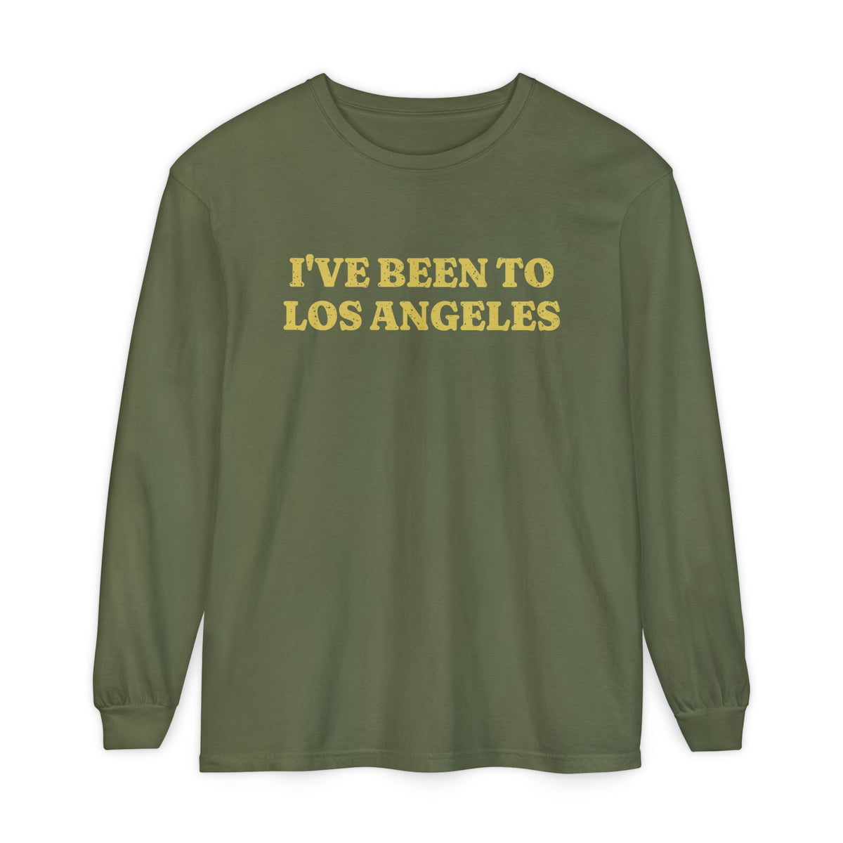 I've Been to Los Angeles Vintage Travel Souvenir Long Sleeve Tee