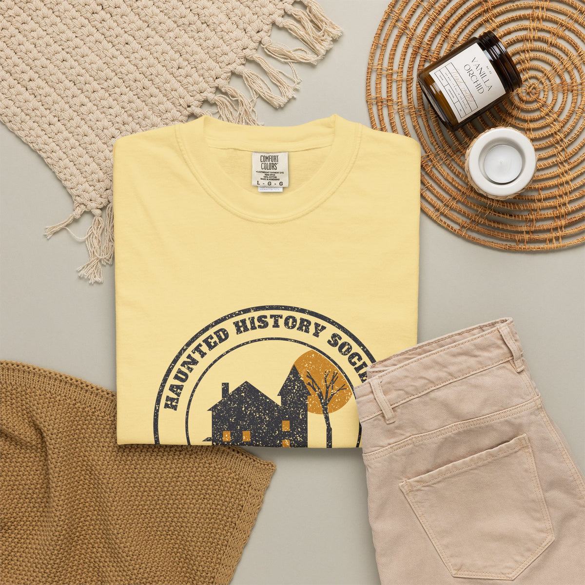 Salem Massachusetts Haunted History Society Seal T-Shirt