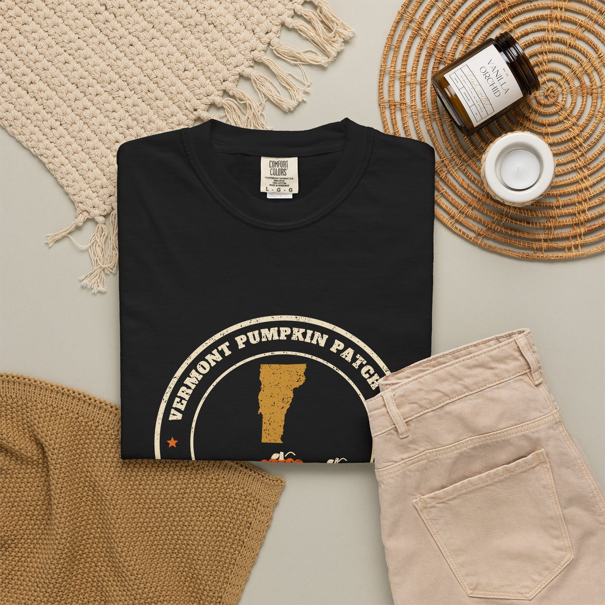 Vermont Pumpkin Patch Co. Badge T-Shirt