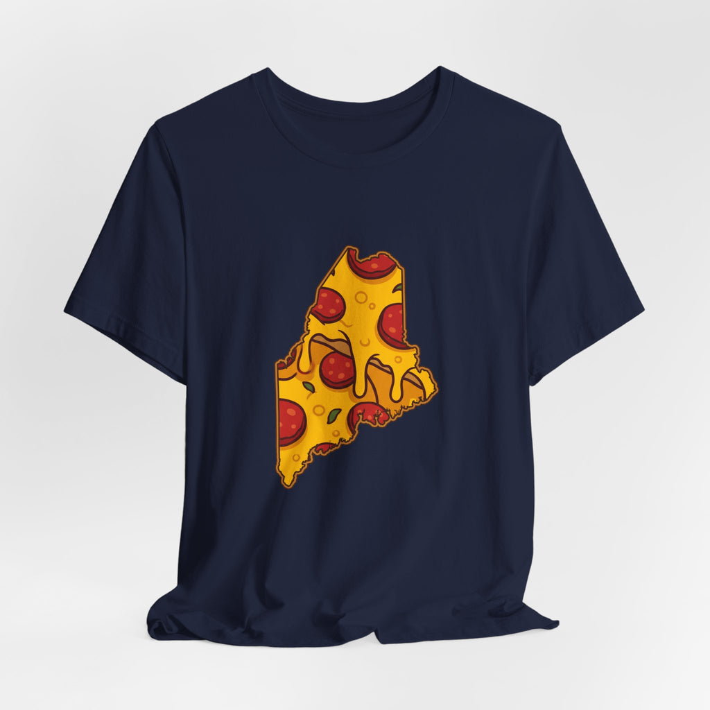 Maine Pizza Map T-Shirt