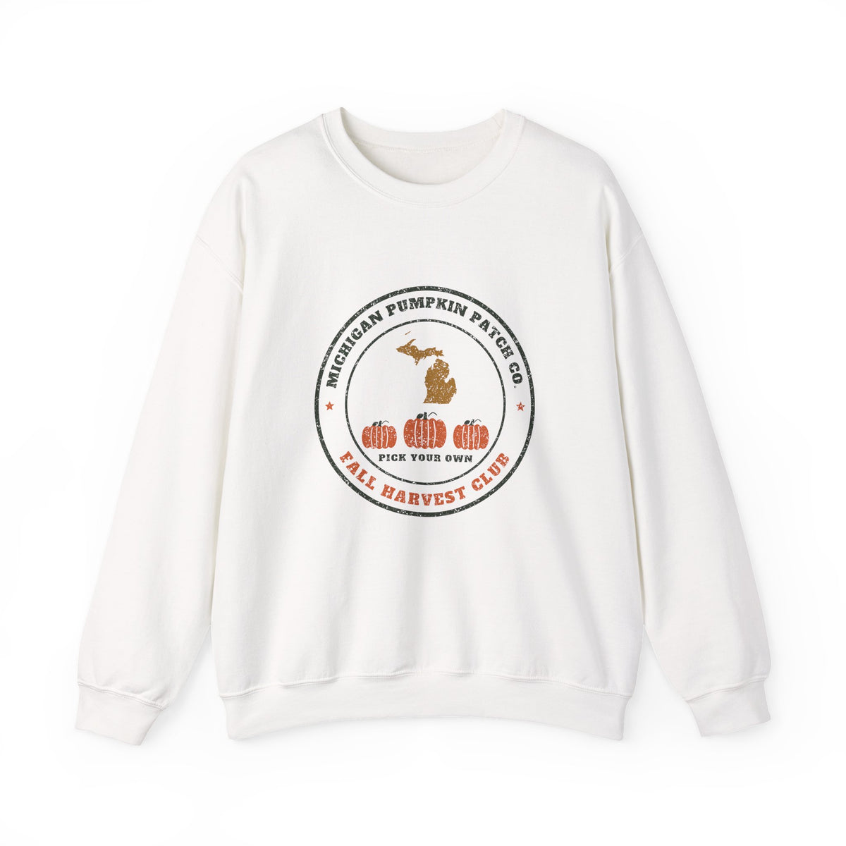 Michigan Pumpkin Patch Co. Badge Crewneck Sweatshirt