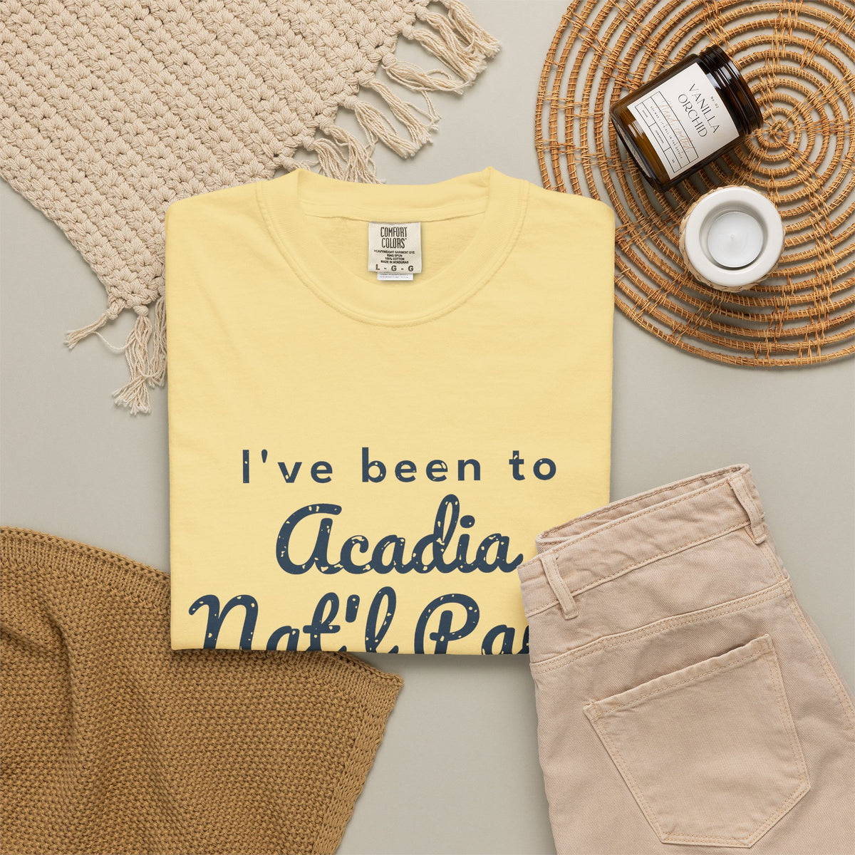 I've Been to Acadia Nat'l Park Vintage Travel T-Shirt