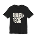 Arkansas Vintage Letters Map T-Shirt