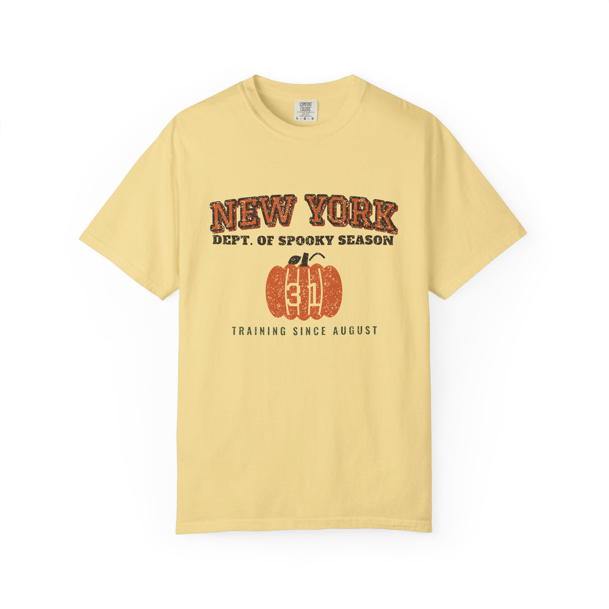 New York Dept. of Spooky Season Varsity T-Shirt