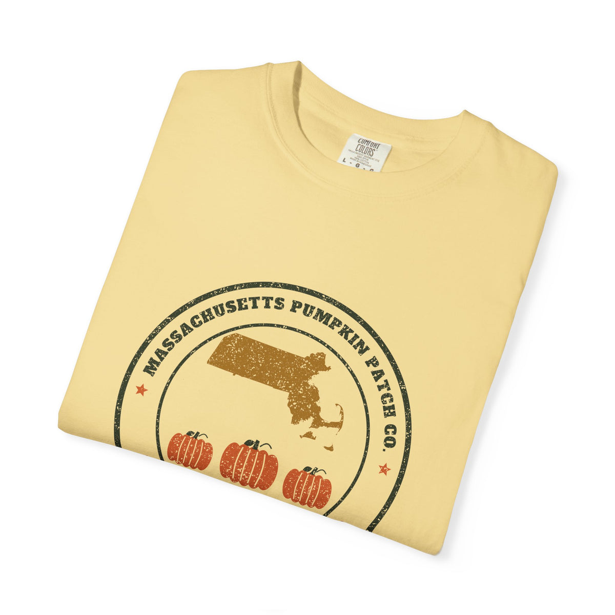 Massachusetts Pumpkin Patch Co. Badge T-Shirt
