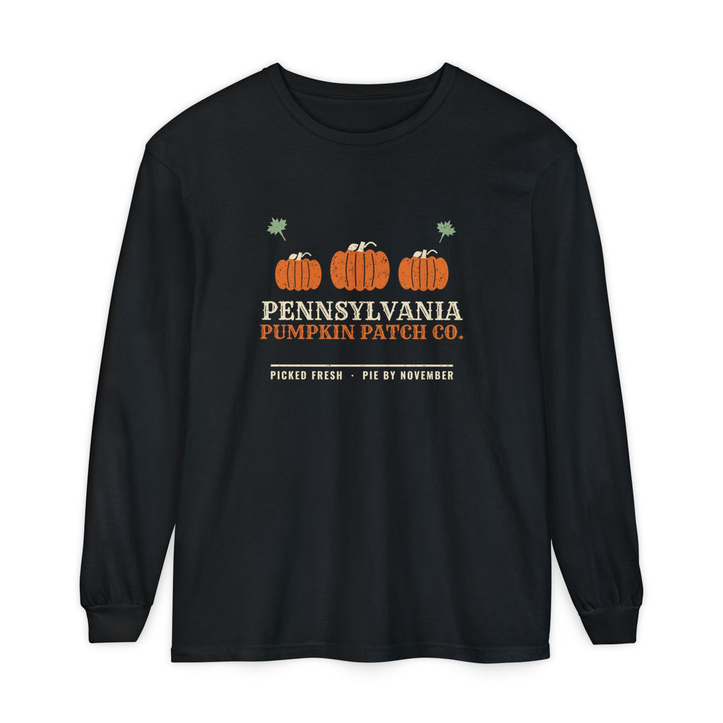 Pennsylvania Pumpkin Patch Co. Retro Long Sleeve Tee