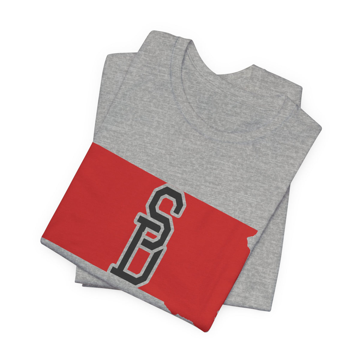 South Dakota Varsity Monogram Map T-Shirt