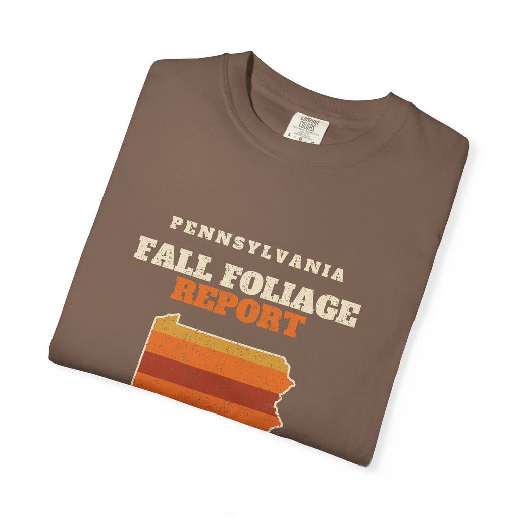 Pennsylvania Fall Foliage Report Map T-Shirt