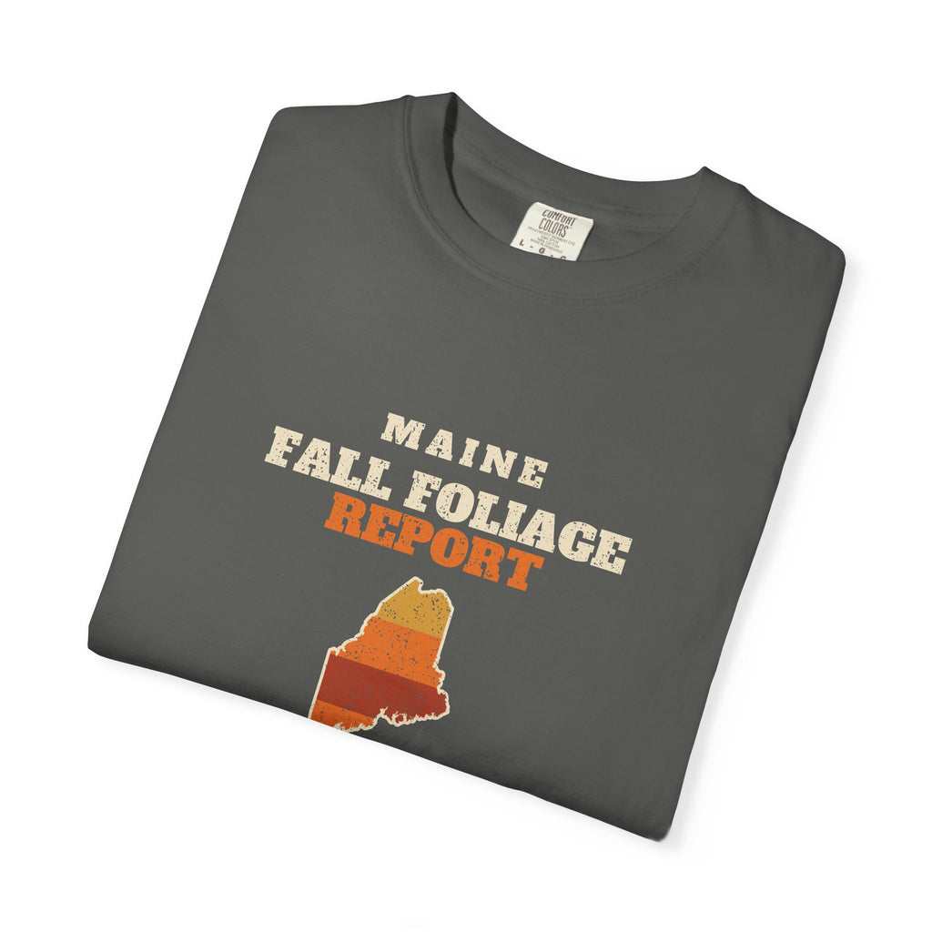 Maine Fall Foliage Report Map T-Shirt