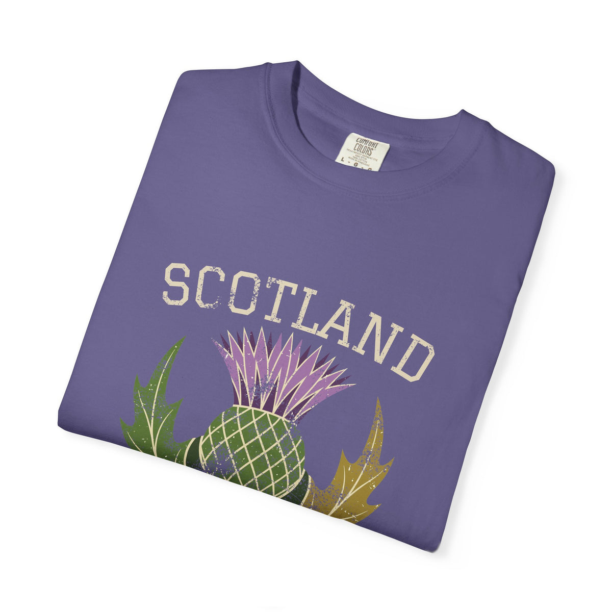 Scotland Thistle Vintage Emblem T-Shirt