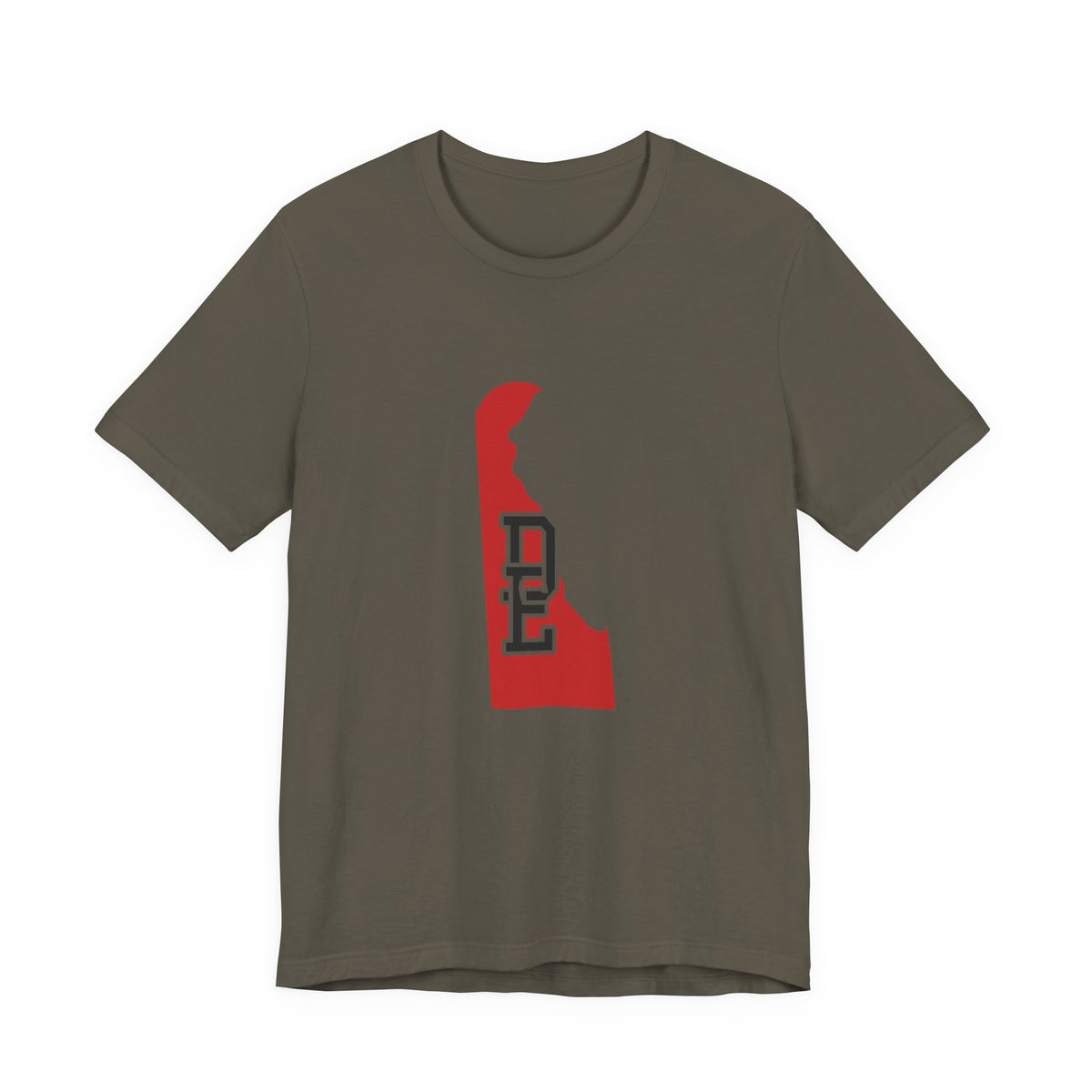 Delaware Varsity Monogram Map T-Shirt