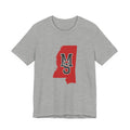 Mississippi Varsity Monogram Map T-Shirt