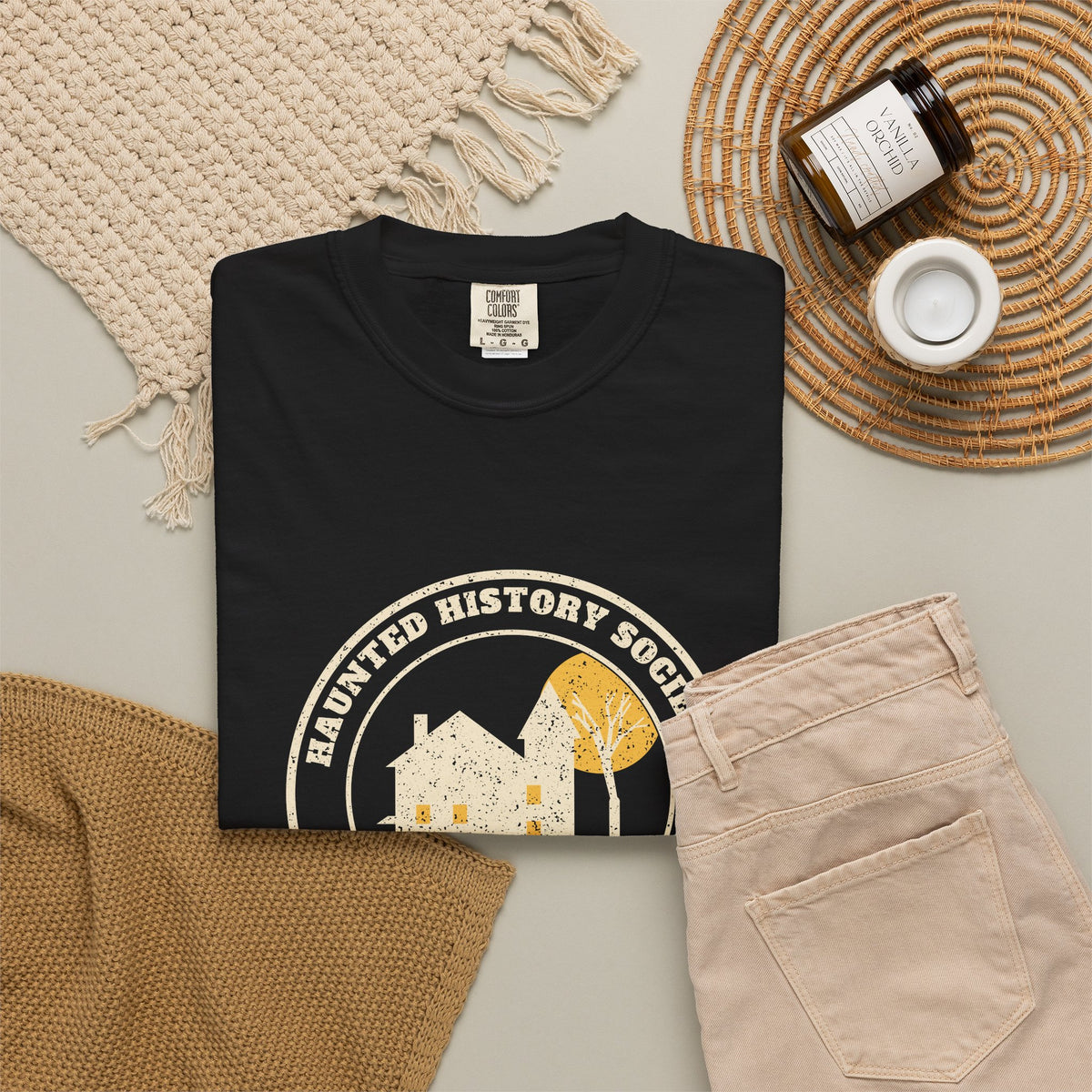 Gettysburg Pennsylvania Haunted History Society Seal T-Shirt