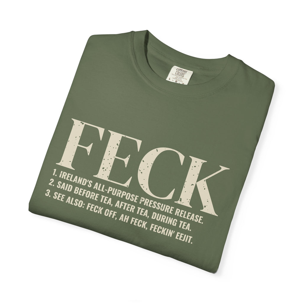 Feck Definition Funny Irish Slang T-Shirt