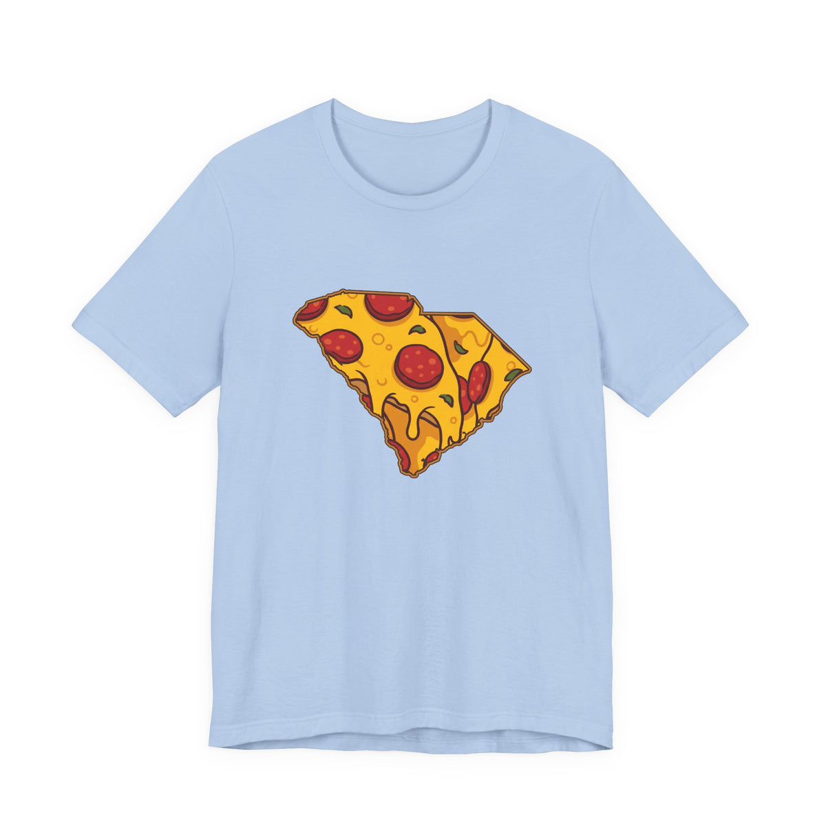 South Carolina Pizza Map T-Shirt