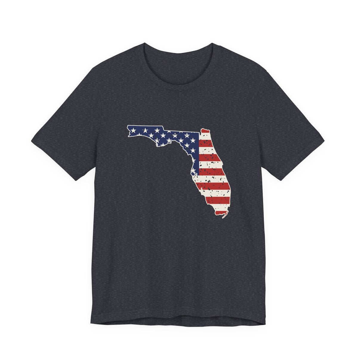 Florida American Flag Map T-Shirt