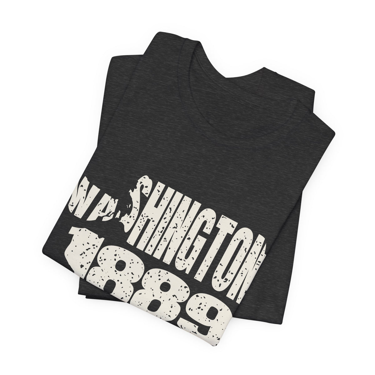 Washington Vintage Letters Map T-Shirt