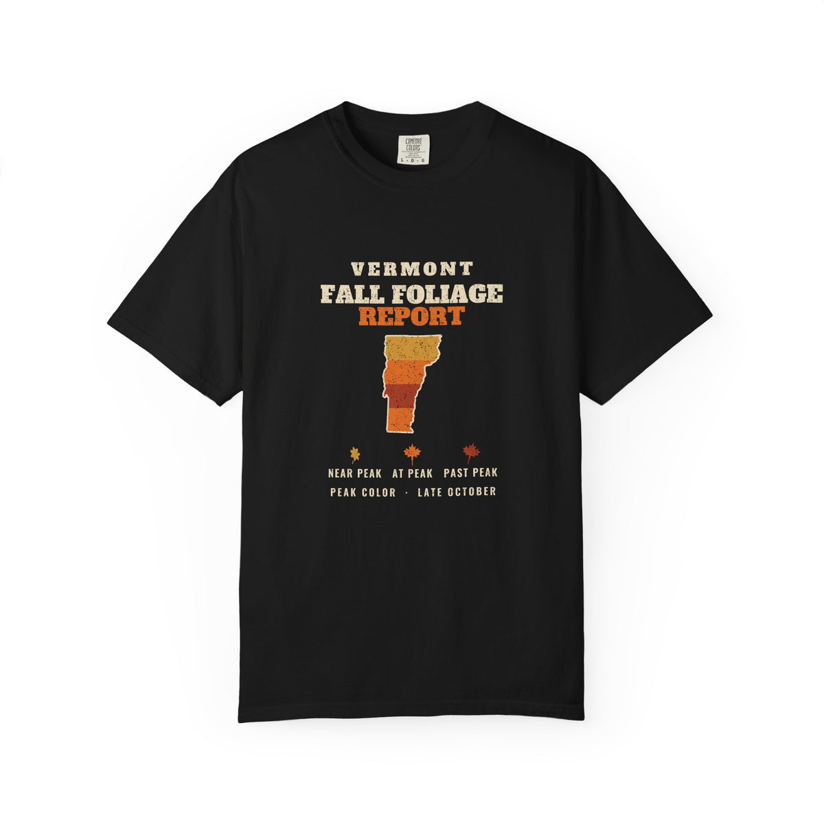Vermont Fall Foliage Report Map T-Shirt