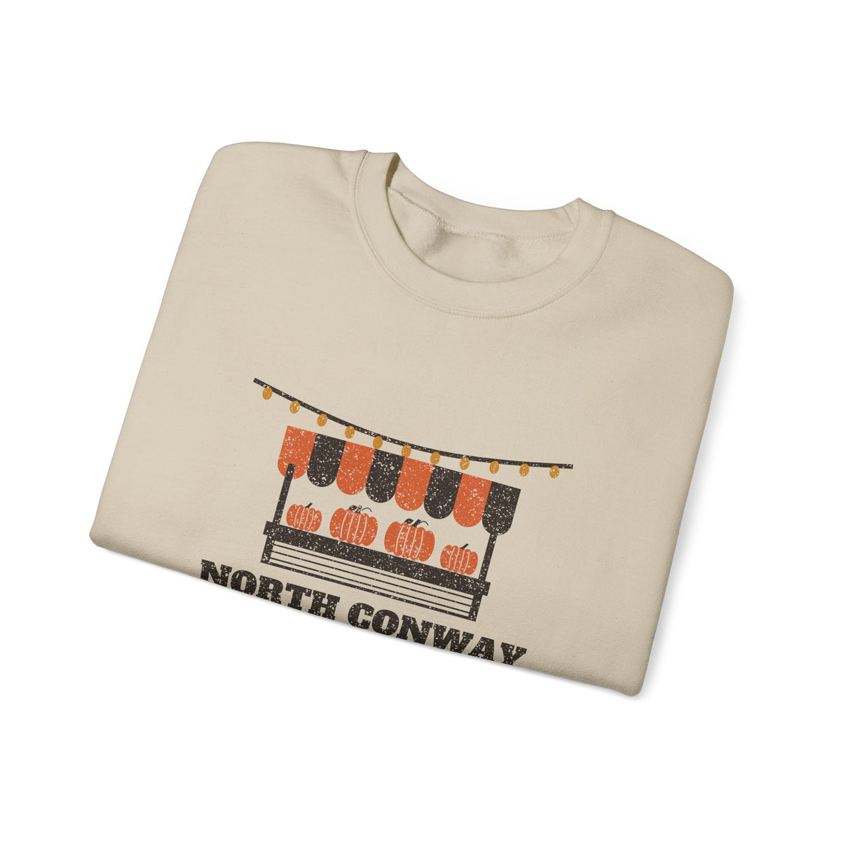 North Conway New Hampshire Fall Festival Farm Stand Crewneck Sweatshirt