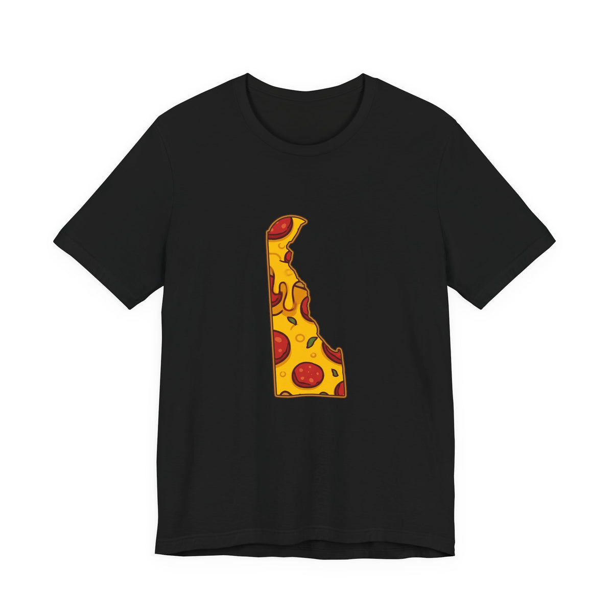 Delaware Pizza Map T-Shirt