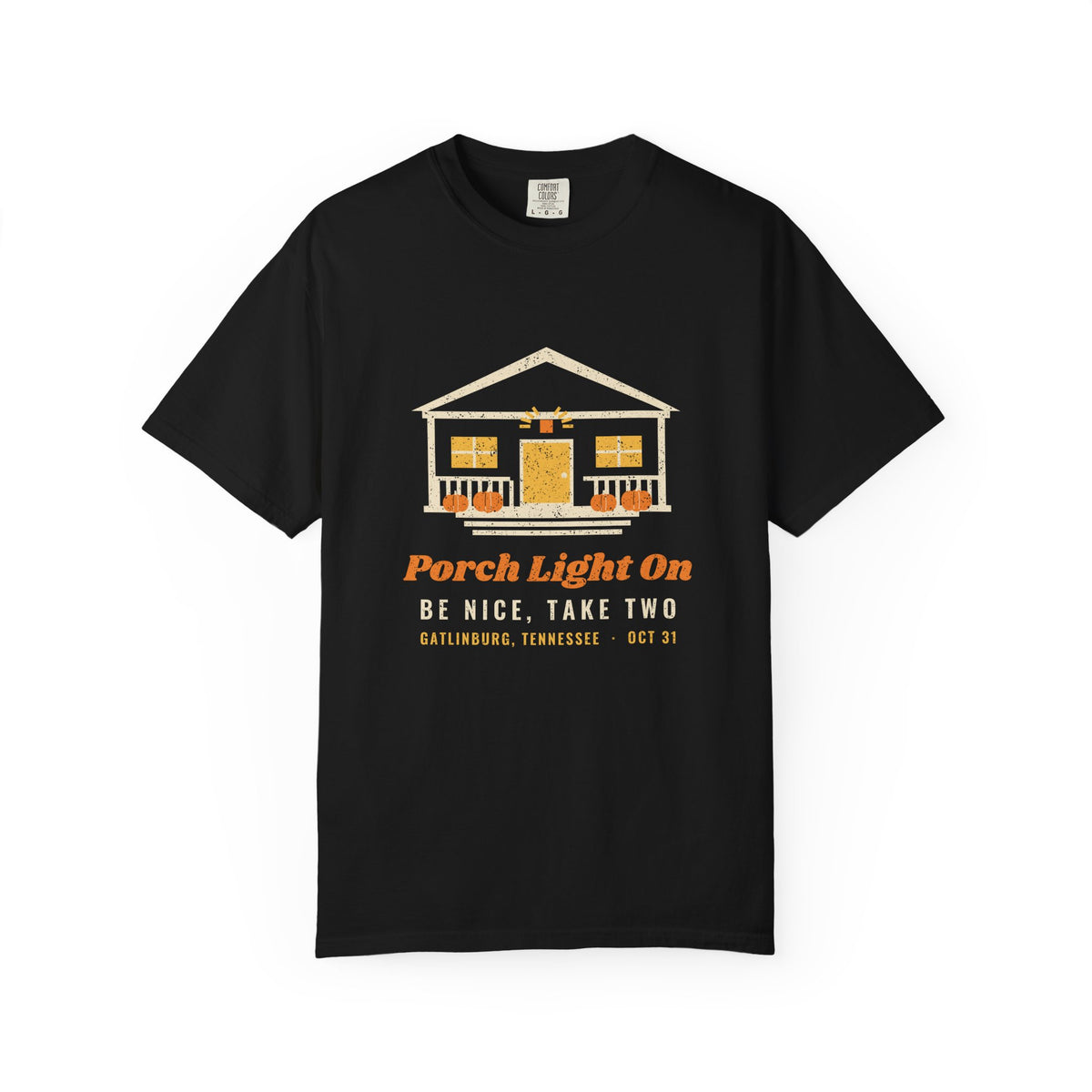 Porch Light On Gatlinburg Tennessee Trick or Treat T-Shirt