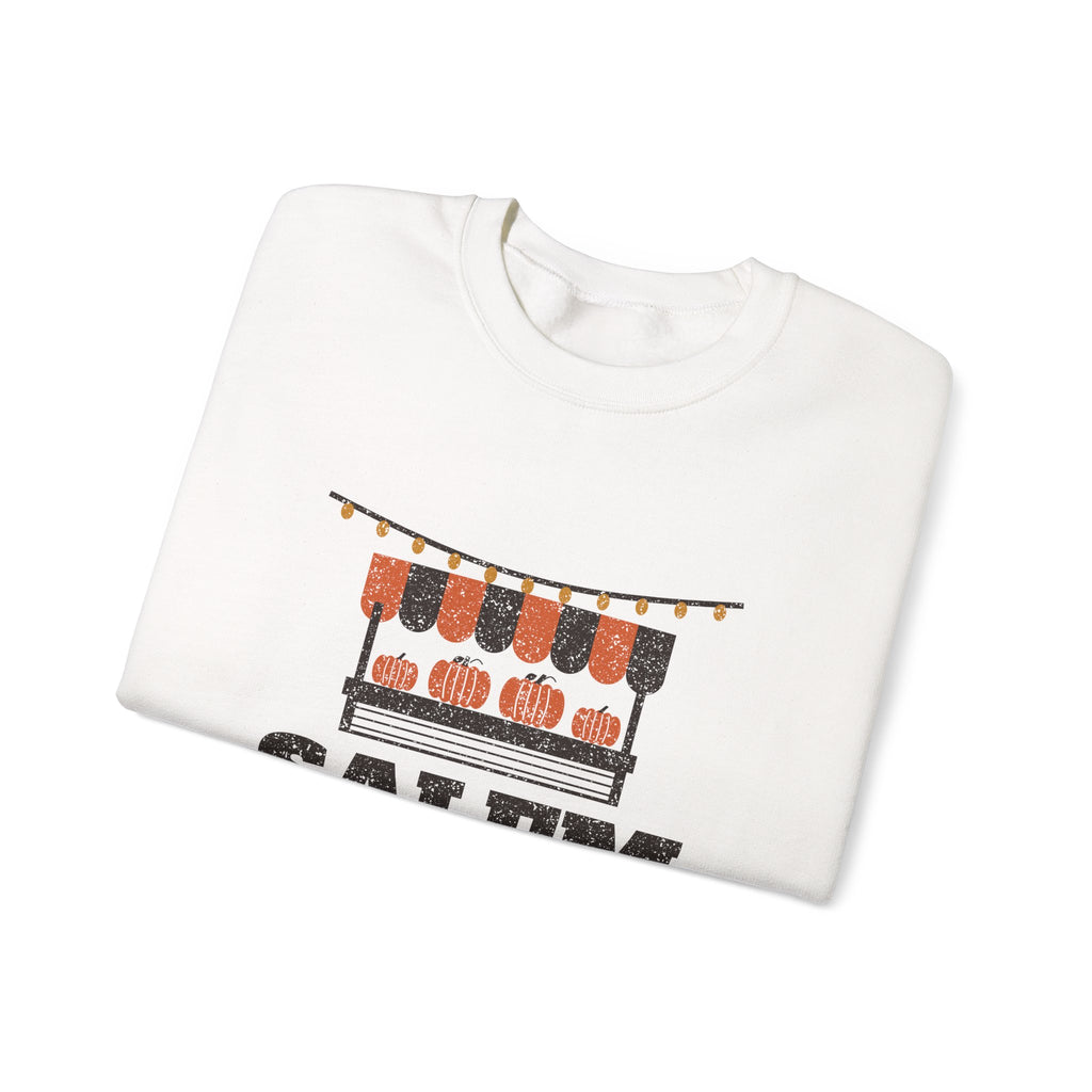 Salem Massachusetts Fall Festival Farm Stand Crewneck Sweatshirt