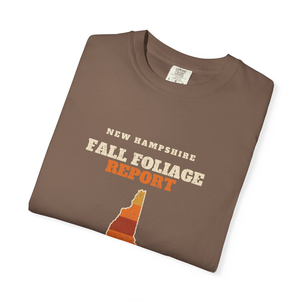 New Hampshire Fall Foliage Report Map T-Shirt