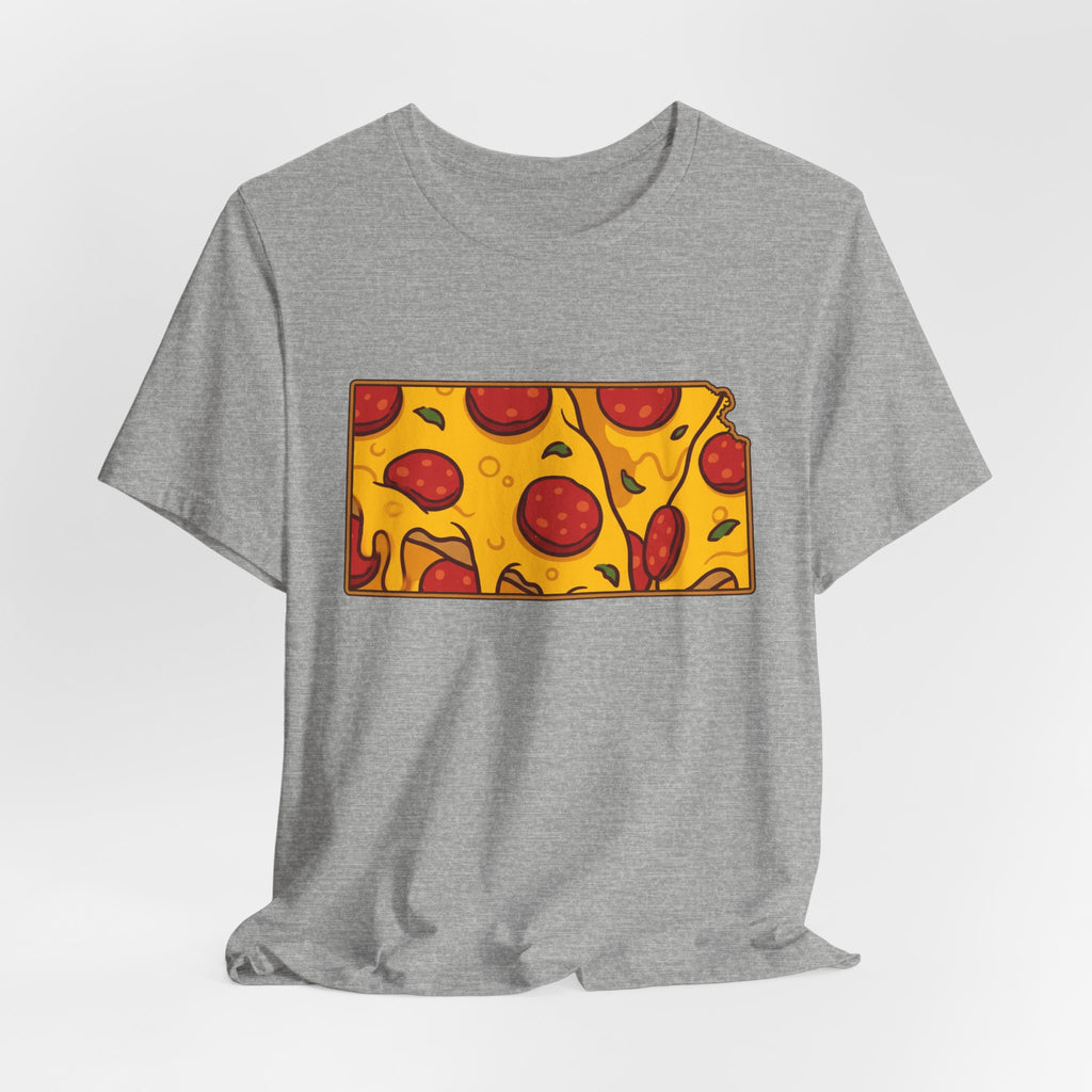 Kansas Pizza Map T-Shirt