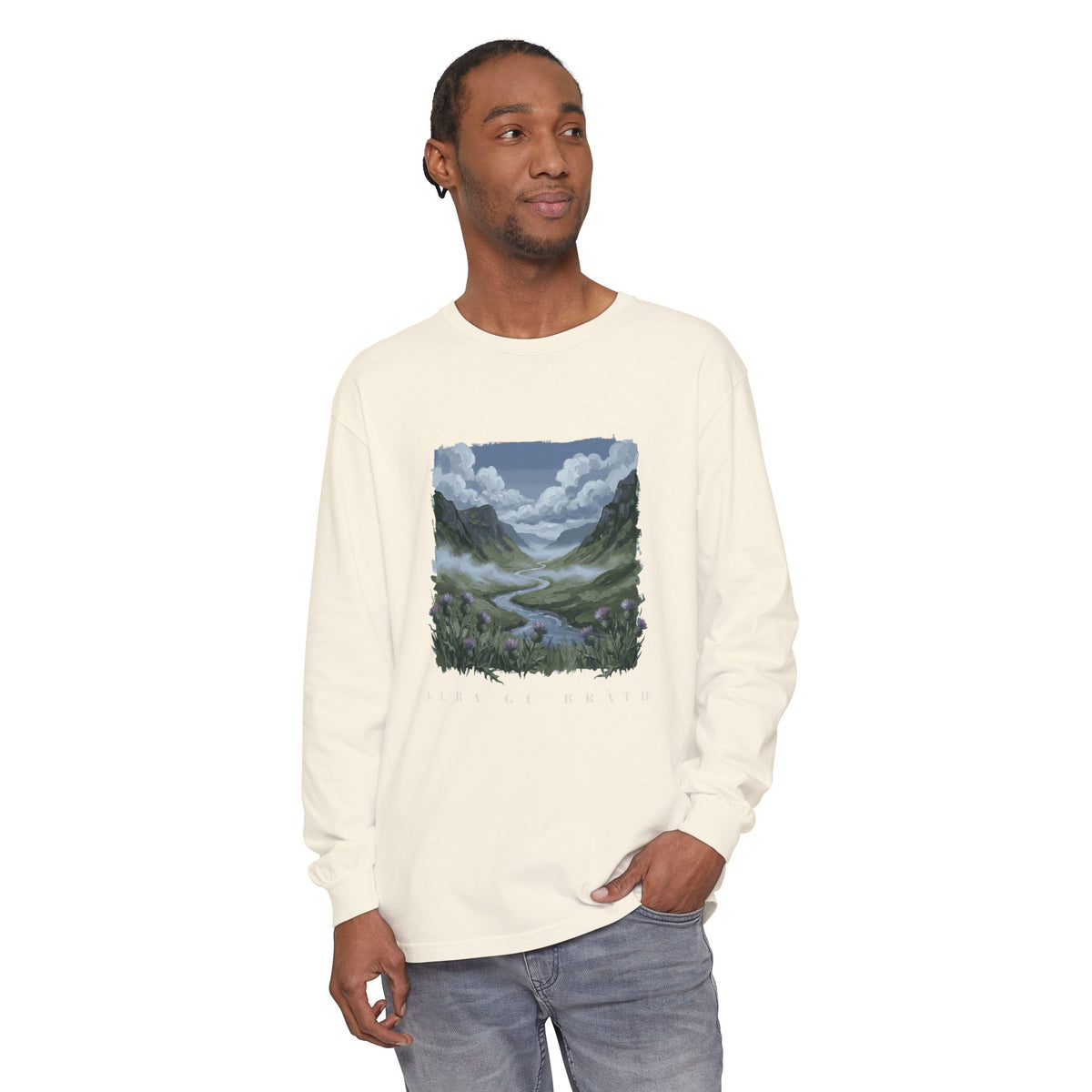 Alba Gu Bràth Scottish Highland Glen Long Sleeve Tee