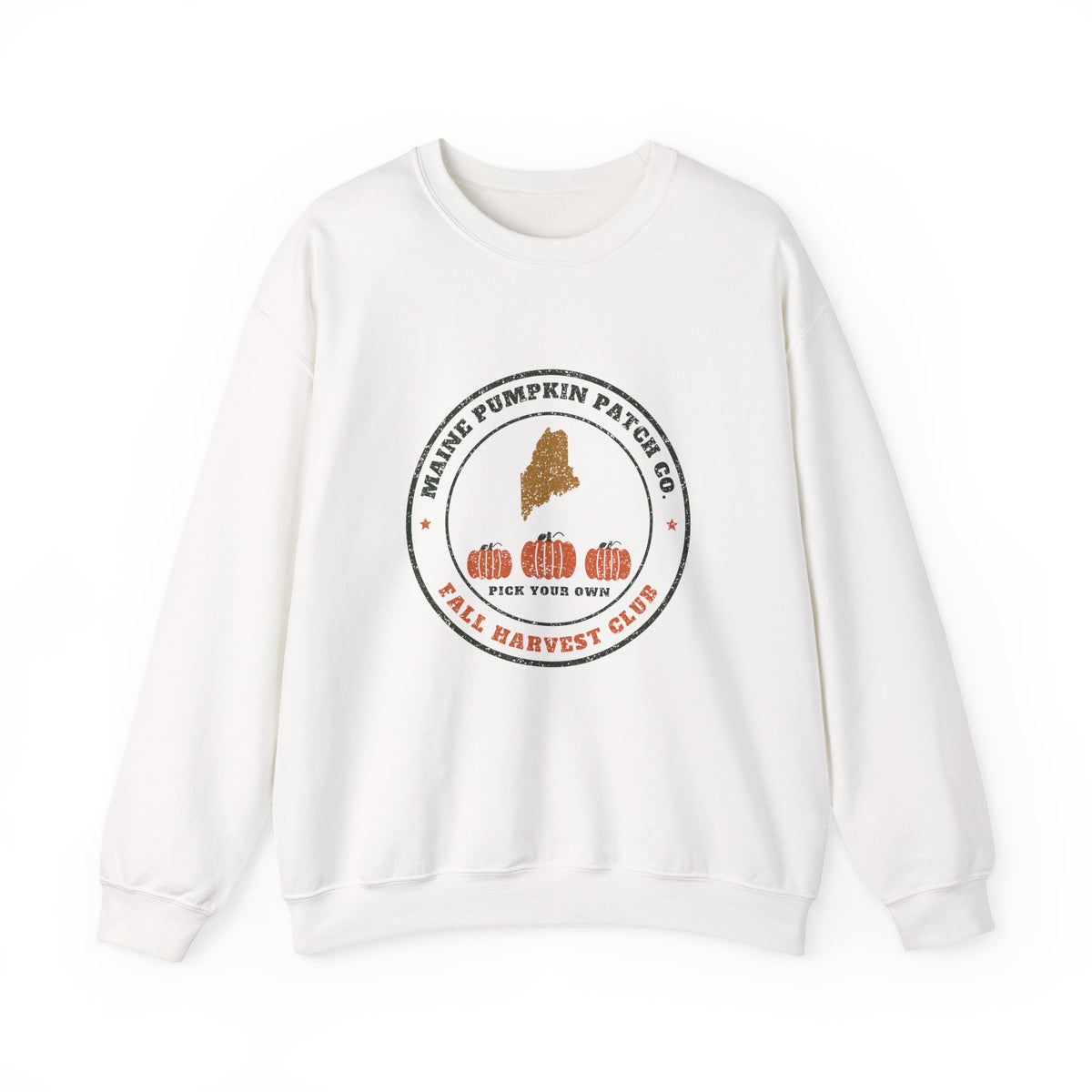 Maine Pumpkin Patch Co. Badge Crewneck Sweatshirt