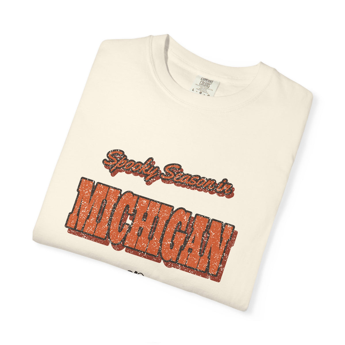 Spooky Season in Michigan Vintage Postcard T-Shirt
