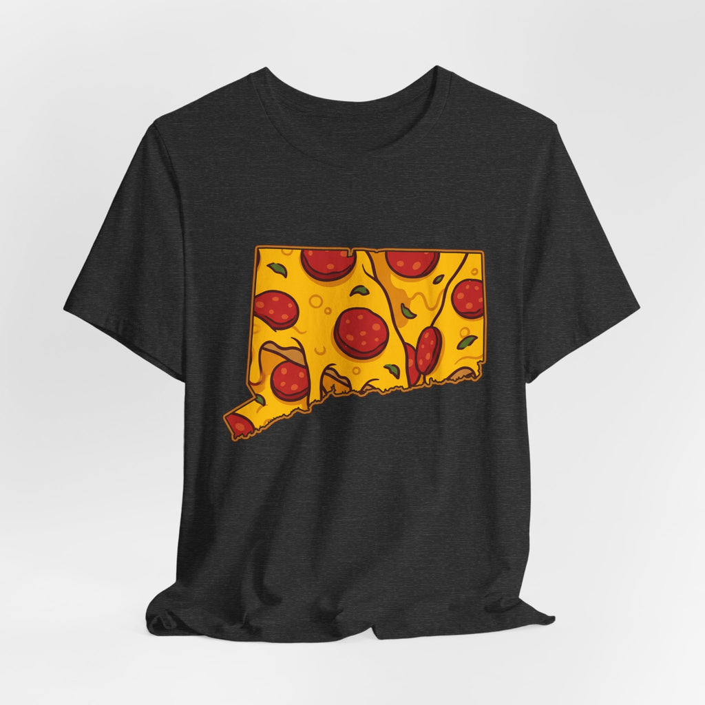 Connecticut Pizza Map T-Shirt