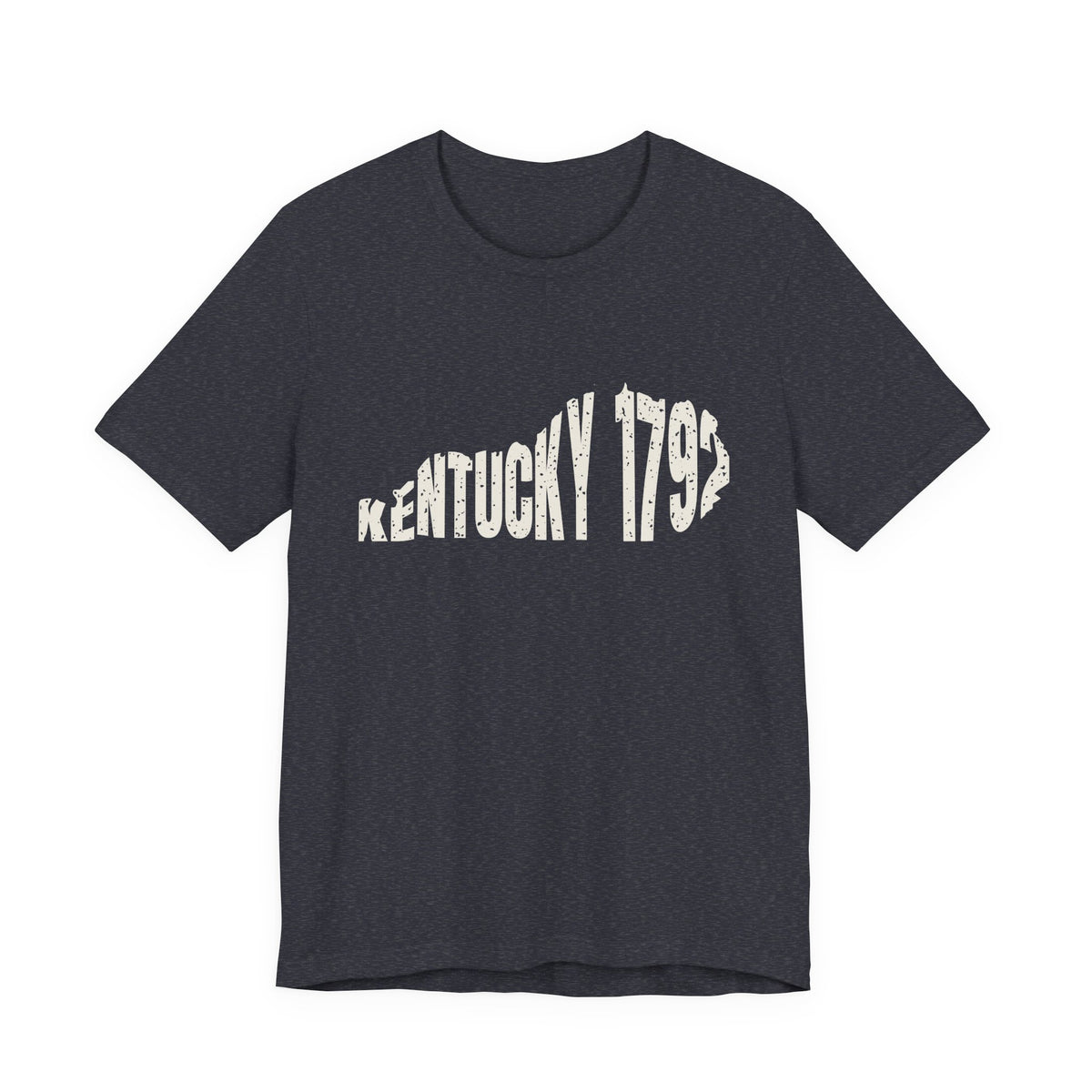 Kentucky Vintage Letters Map T-Shirt