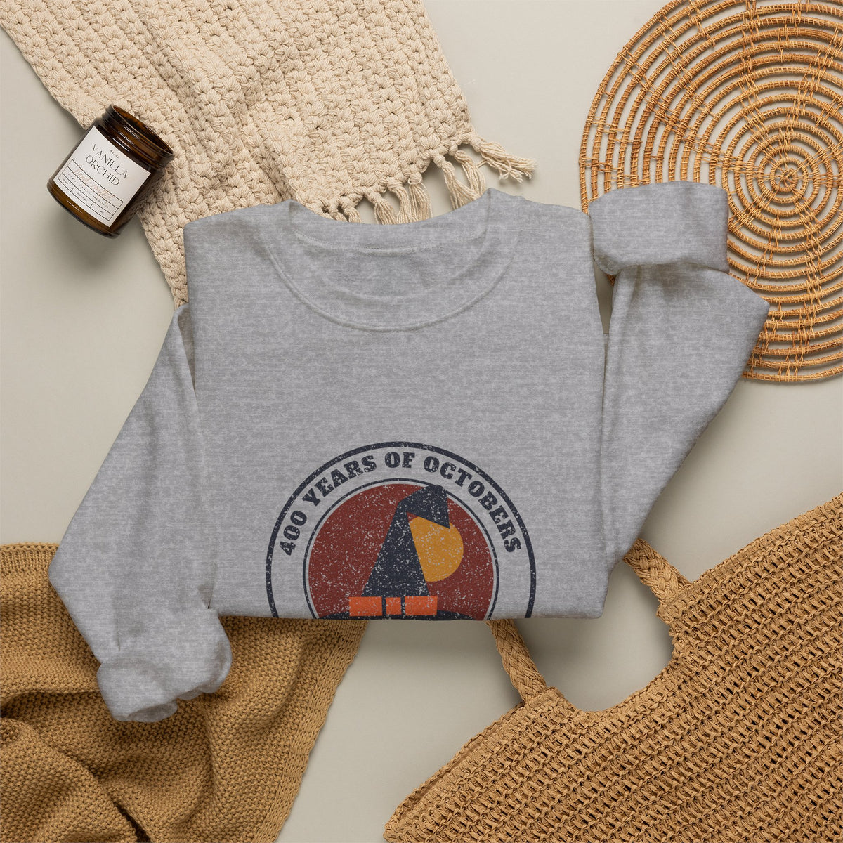 Salem 400 Years 1626-2026 Seal Crewneck Sweatshirt